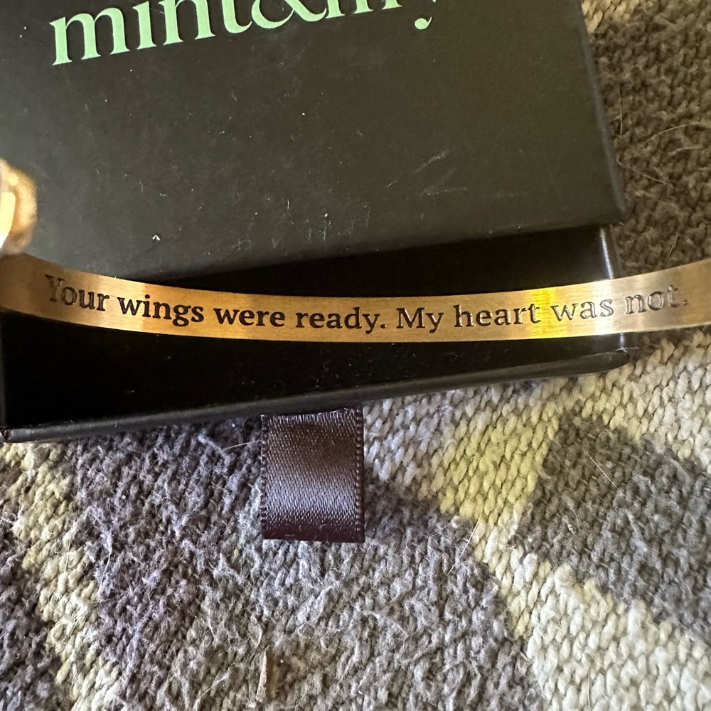 Mint and Lilly bracelet - NIB when your wings were ready I was not